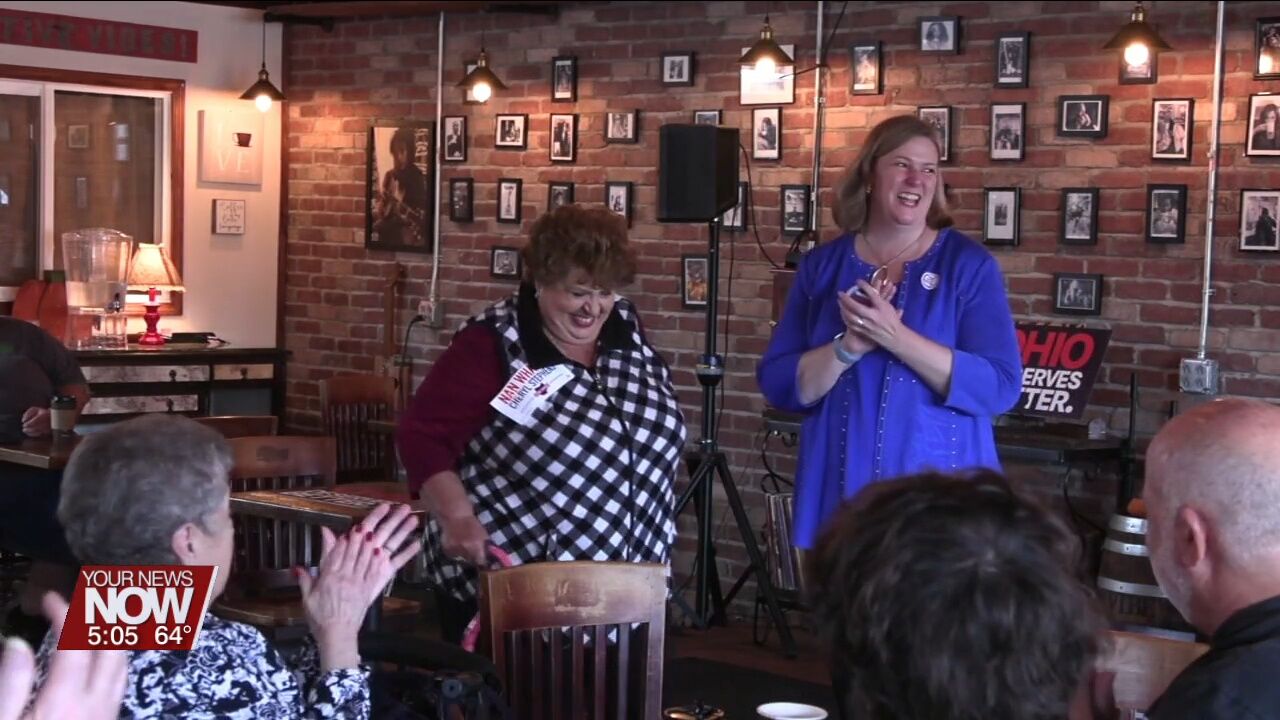 Nan Whaley holds campaign event at Vibe Coffee House and Café